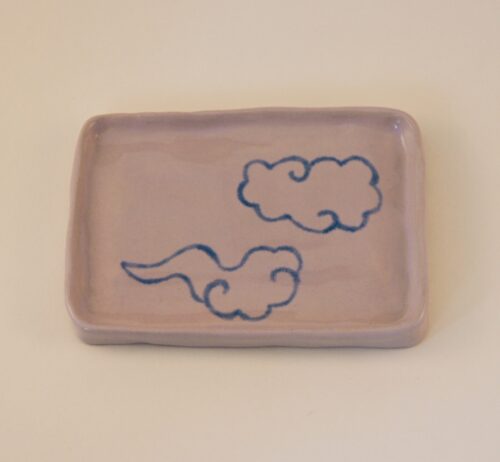 Soap dish clouds